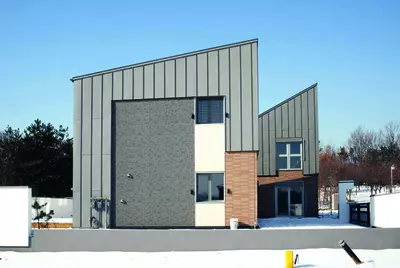 Fațadă ventilată - soluție