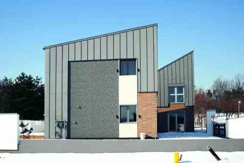 Fațadă ventilată - soluție