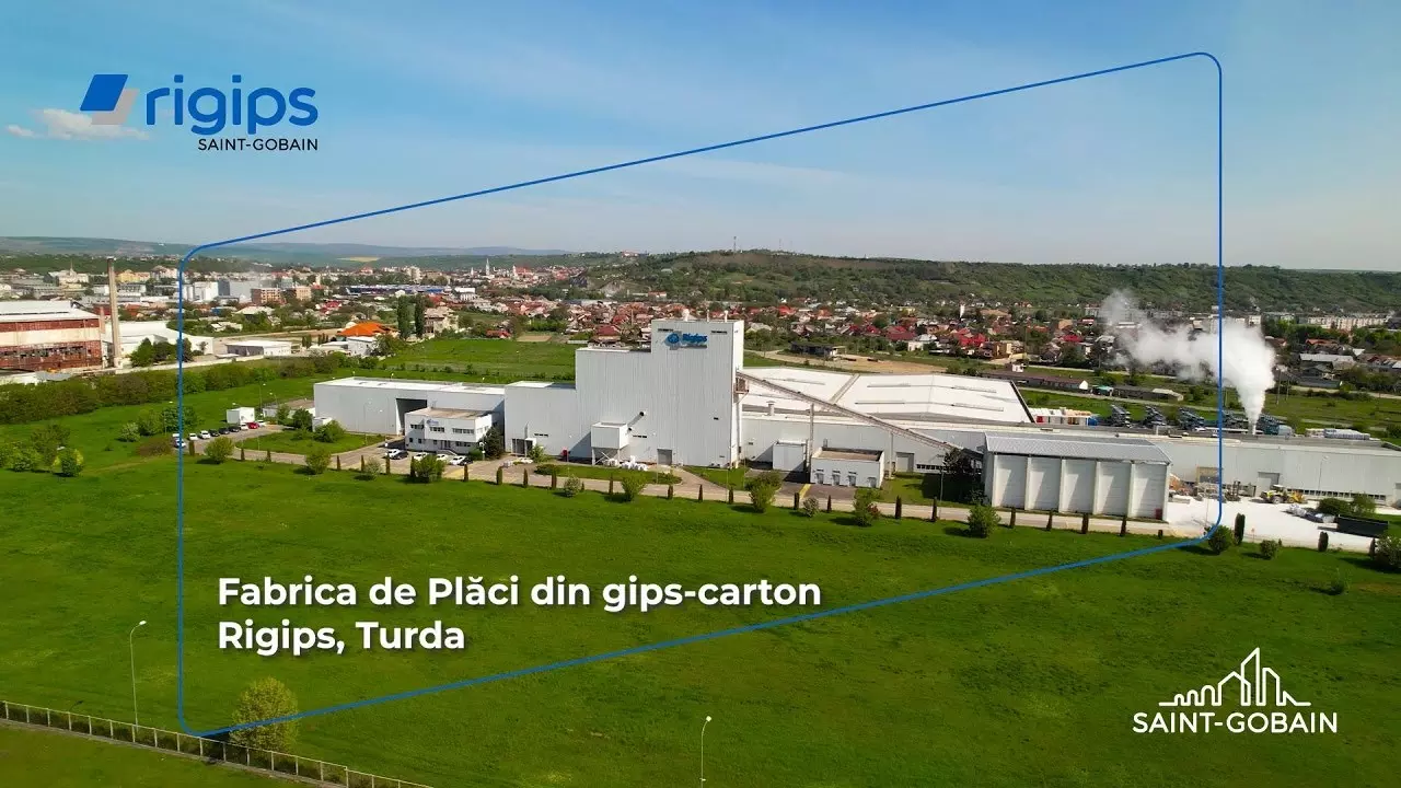 Cum se produce:  Fabrica de plăci din gips carton Rigips, Turda thumbnail